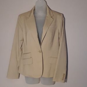 New York & Company One Button Blazer Size 10